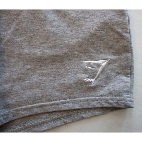 Gymshark A1A2N-GBCN-S-CJ1 Men's Sz S Gray Heather Essential Muscle Fit 7" Shorts - Picture 5 of 10